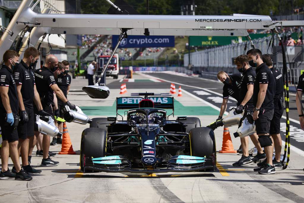 Mercedes F1 Hungarian GP