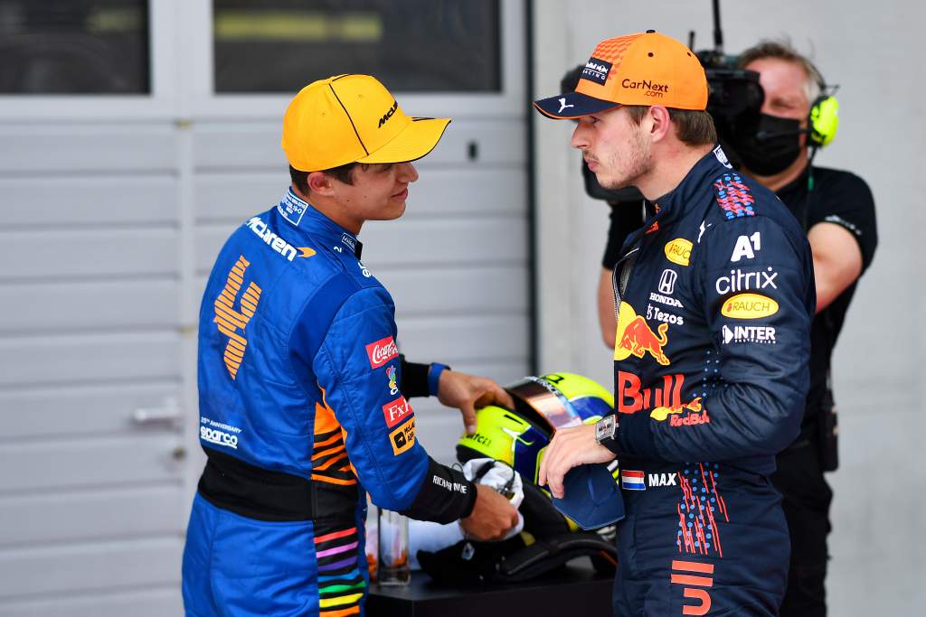 Verstappen defends Norris amid risk of F1 race ban