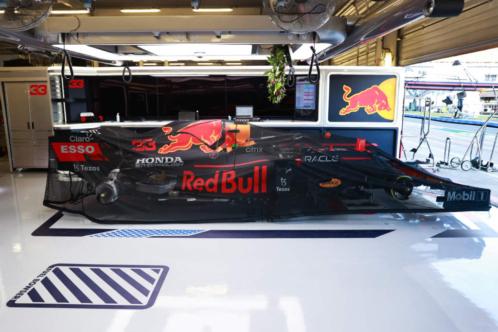 Max Verstappen's Red Bull F1 car