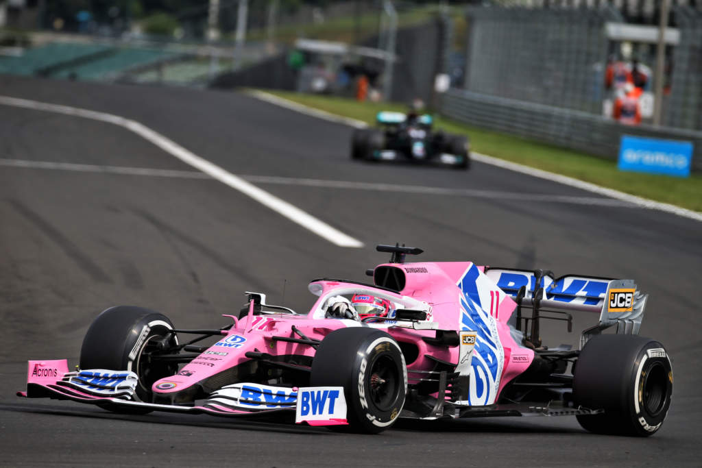 Sergio Perez Racing Point Hungary F1