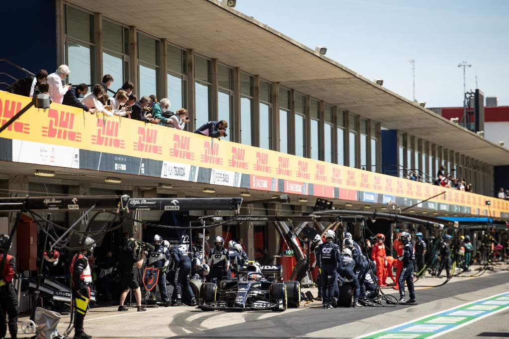 F1 pitlane 2021