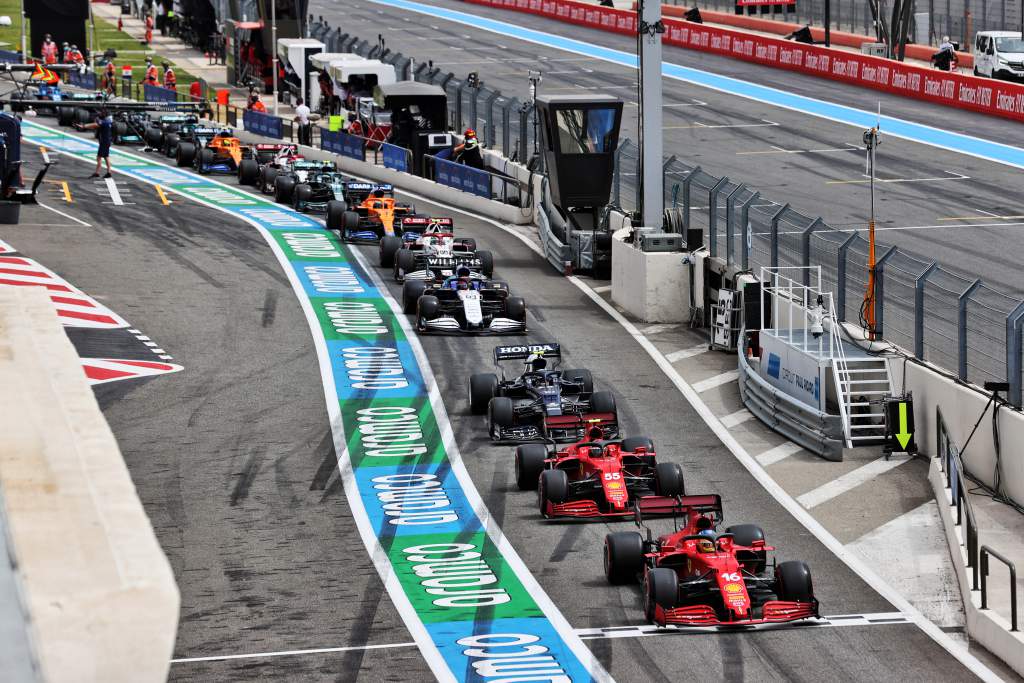 Motor Racing Formula One World Championship French Grand Prix Qualifying Day Paul Ricard, France