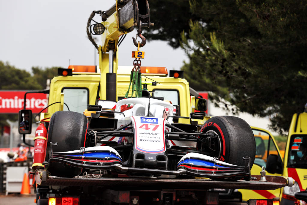 Mick Schumacher F1 Haas crash