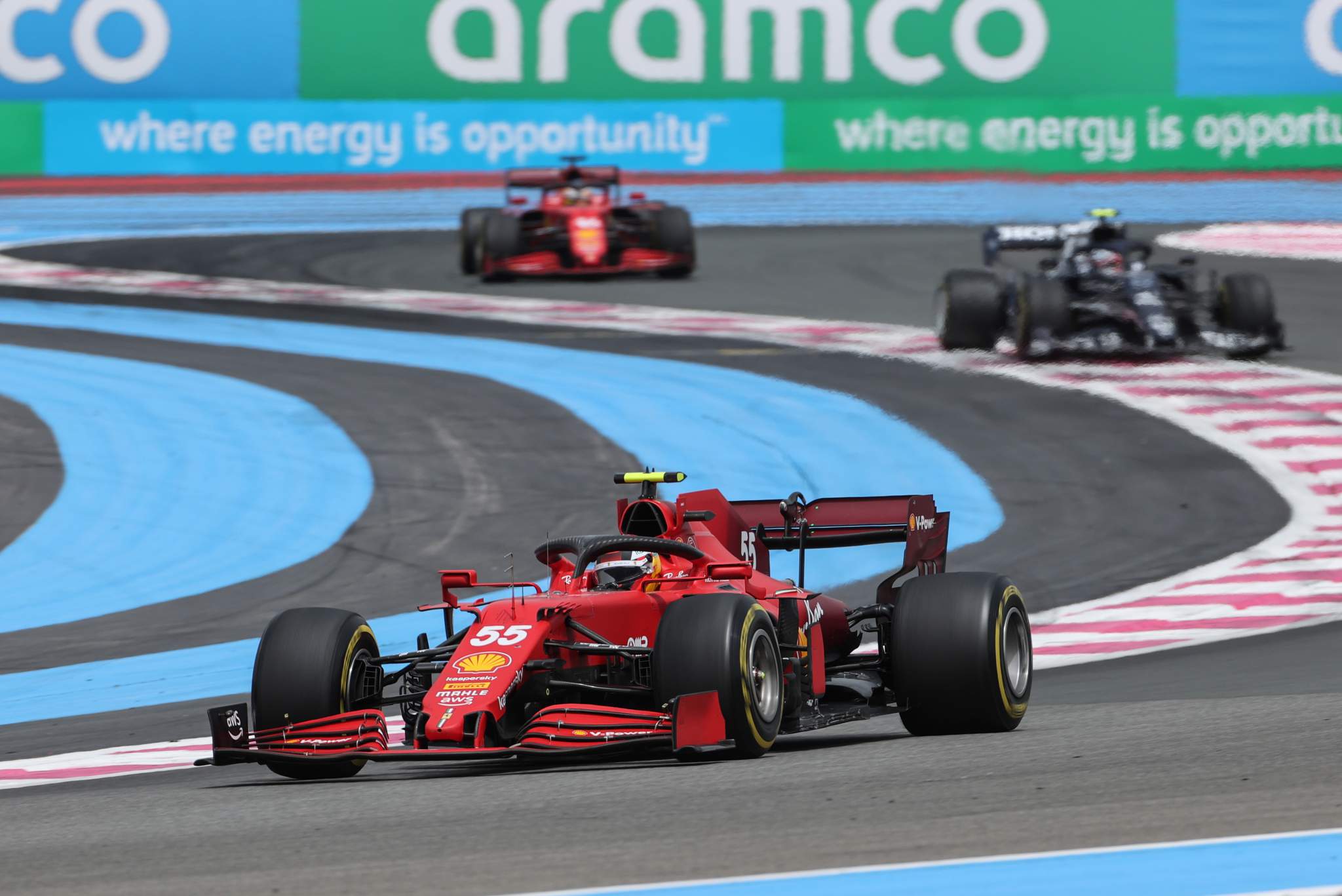 Motor Racing Formula One World Championship French Grand Prix Race Day Paul Ricard, France