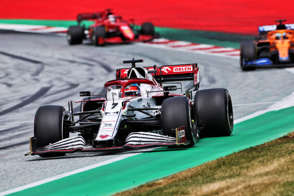 Kimi Raikkonen Alfa Romeo Austria 2021