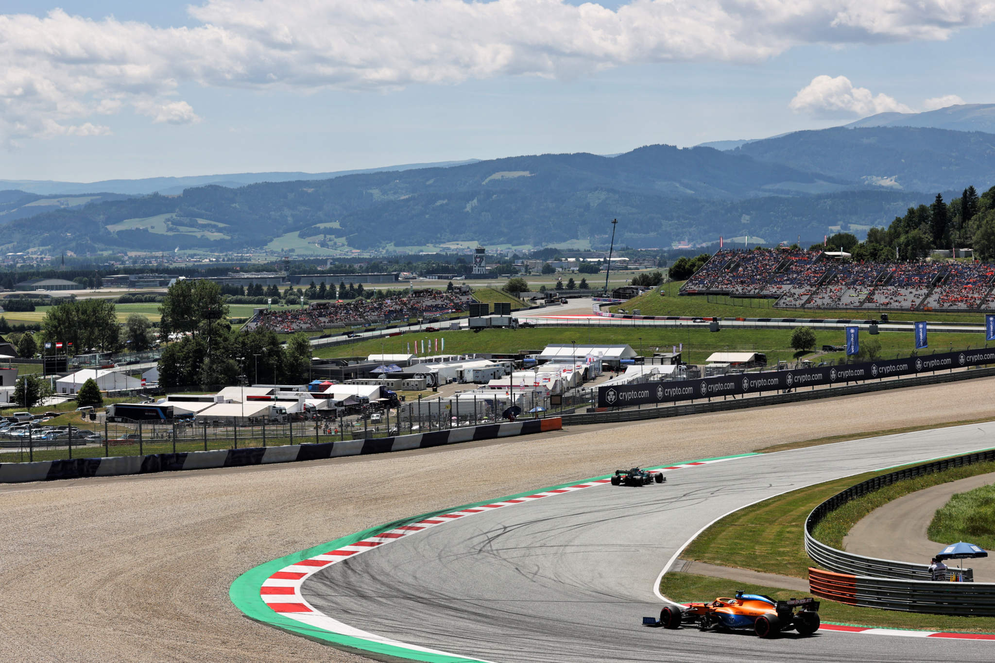 Motor Racing Formula One World Championship Austrian Grand Prix Qualifying Day Spielberg, Austria