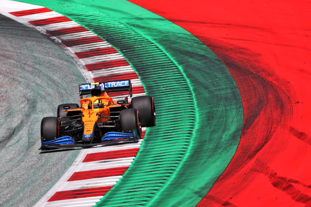 Lando Norris McLaren Austrian Grand Prix qualifying 2021