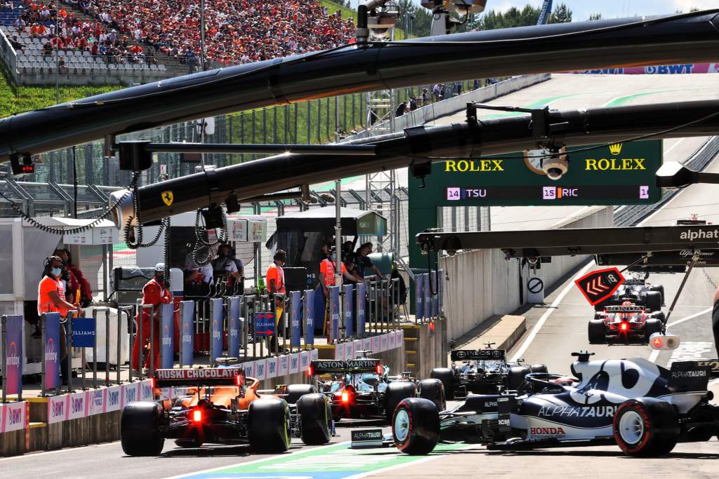 Motor Racing Formula One World Championship Austrian Grand Prix Qualifying Day Spielberg, Austria