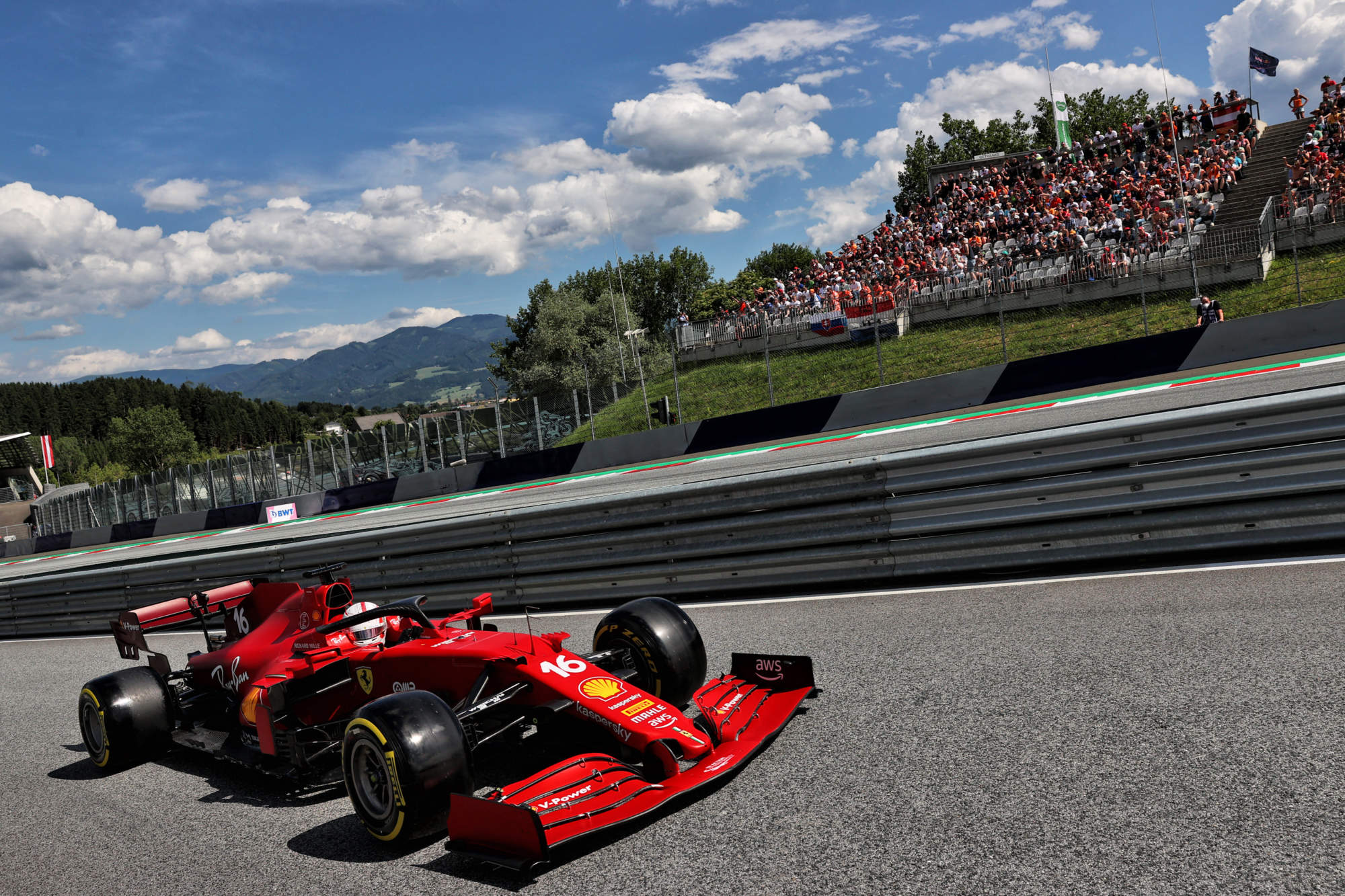 Motor Racing Formula One World Championship Austrian Grand Prix Qualifying Day Spielberg, Austria