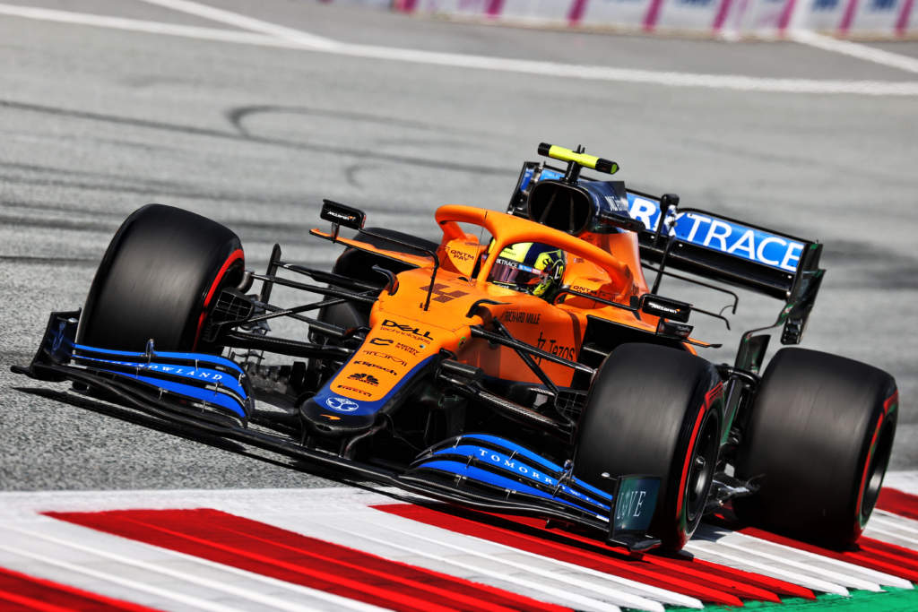 Lando Norris McLaren Austrian Grand Prix 2021