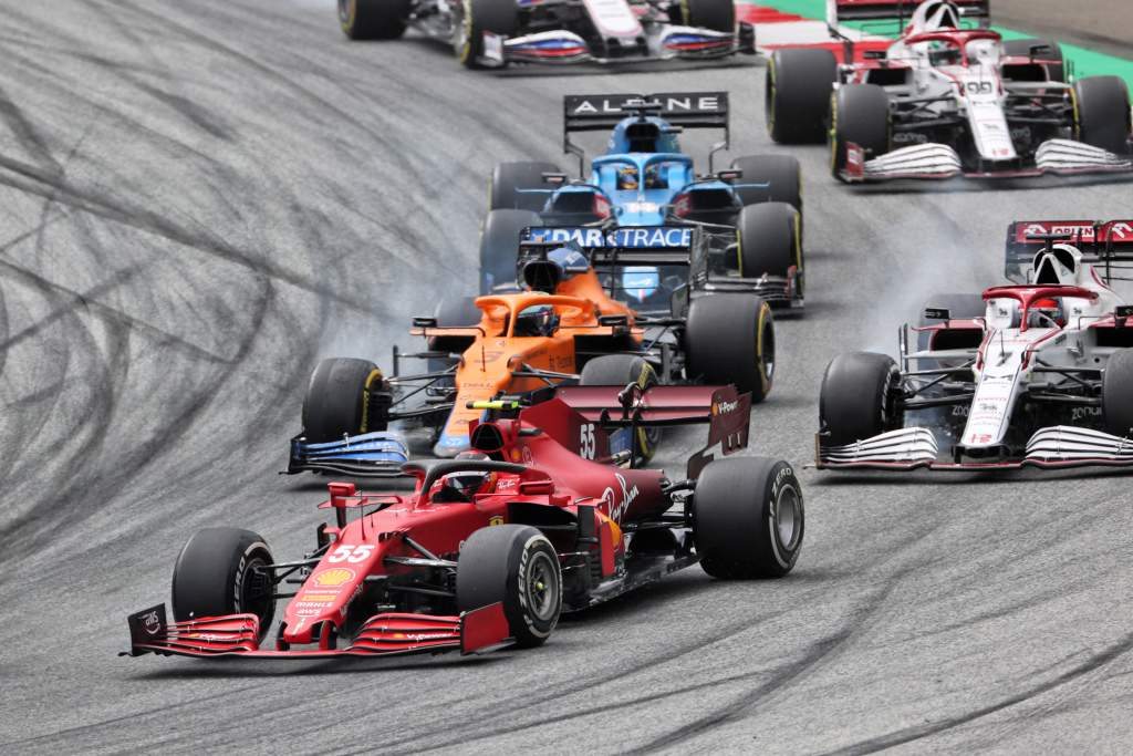 Carlos Sainz Ferrari F1 Austrian GP