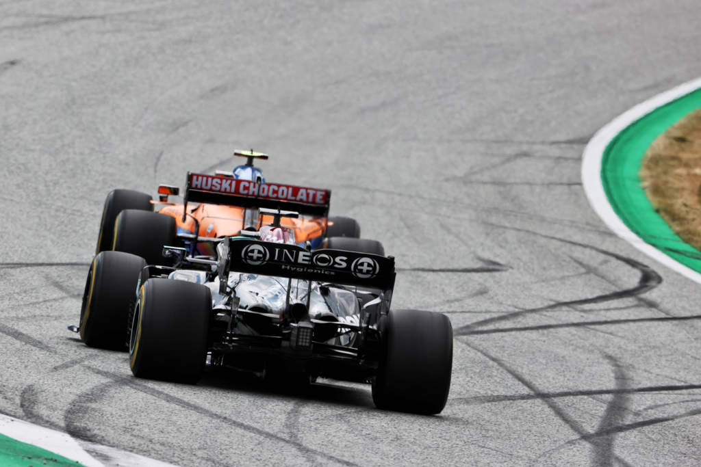 Lando Norris McLaren Lewis Hamilton Mercedes Austrian Grand Prix 2021