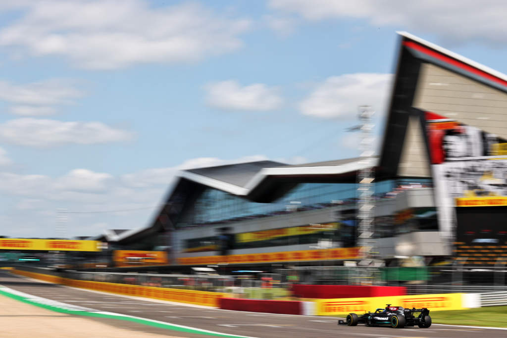 Valtteri Bottas Mercedes F1 British GP practice