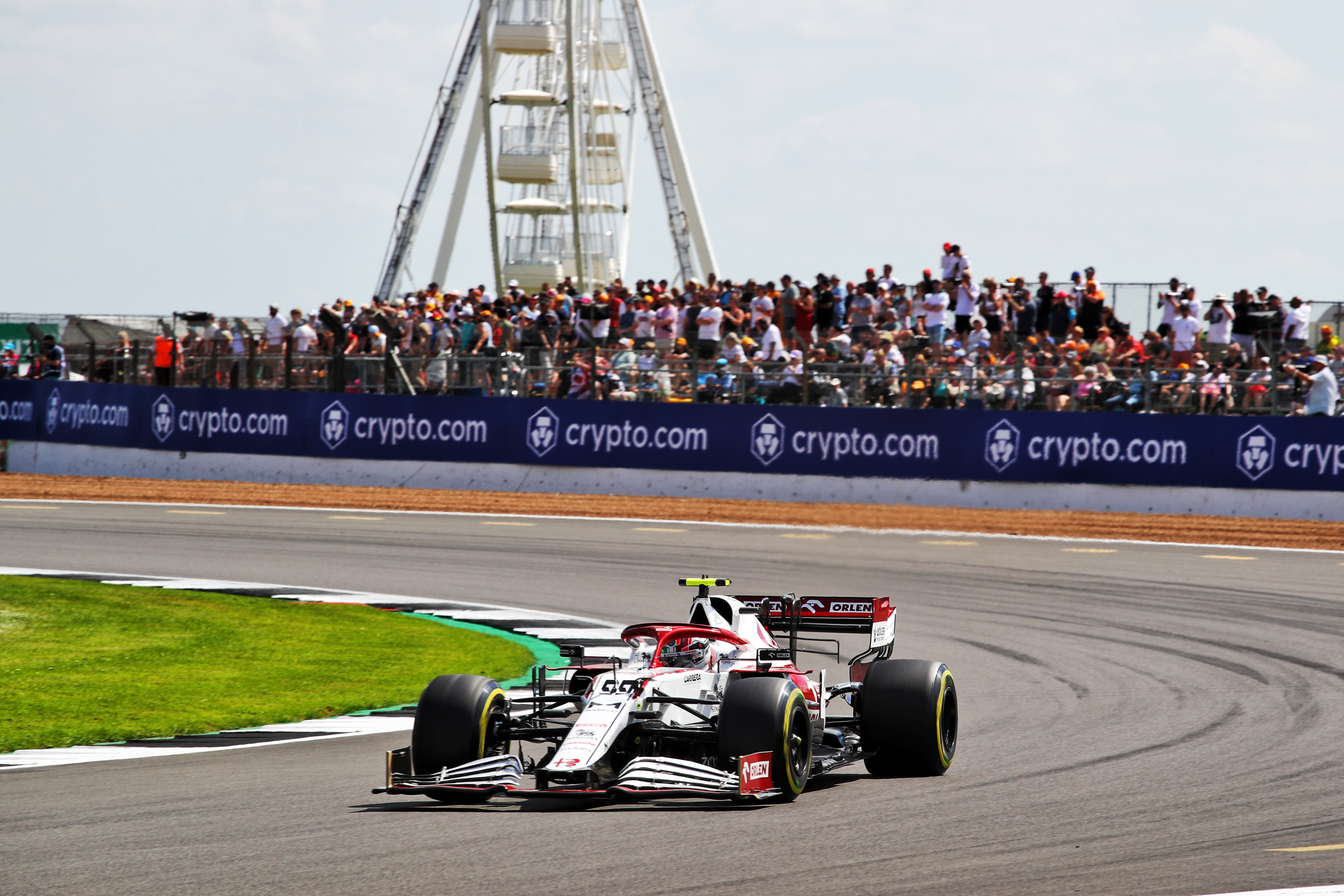 Motor Racing Formula One World Championship British Grand Prix Practice Day Silverstone, England