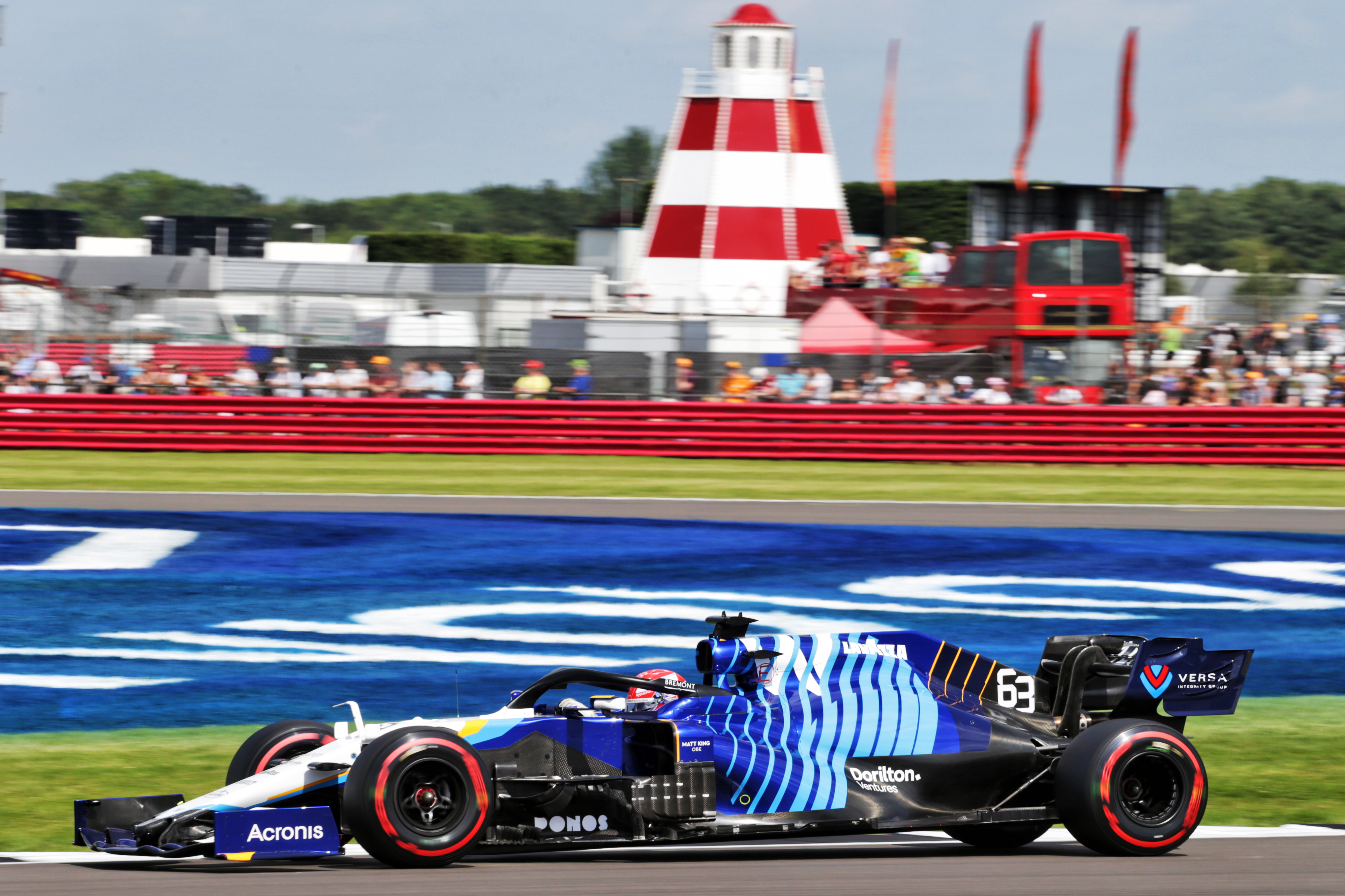 Motor Racing Formula One World Championship British Grand Prix Practice Day Silverstone, England