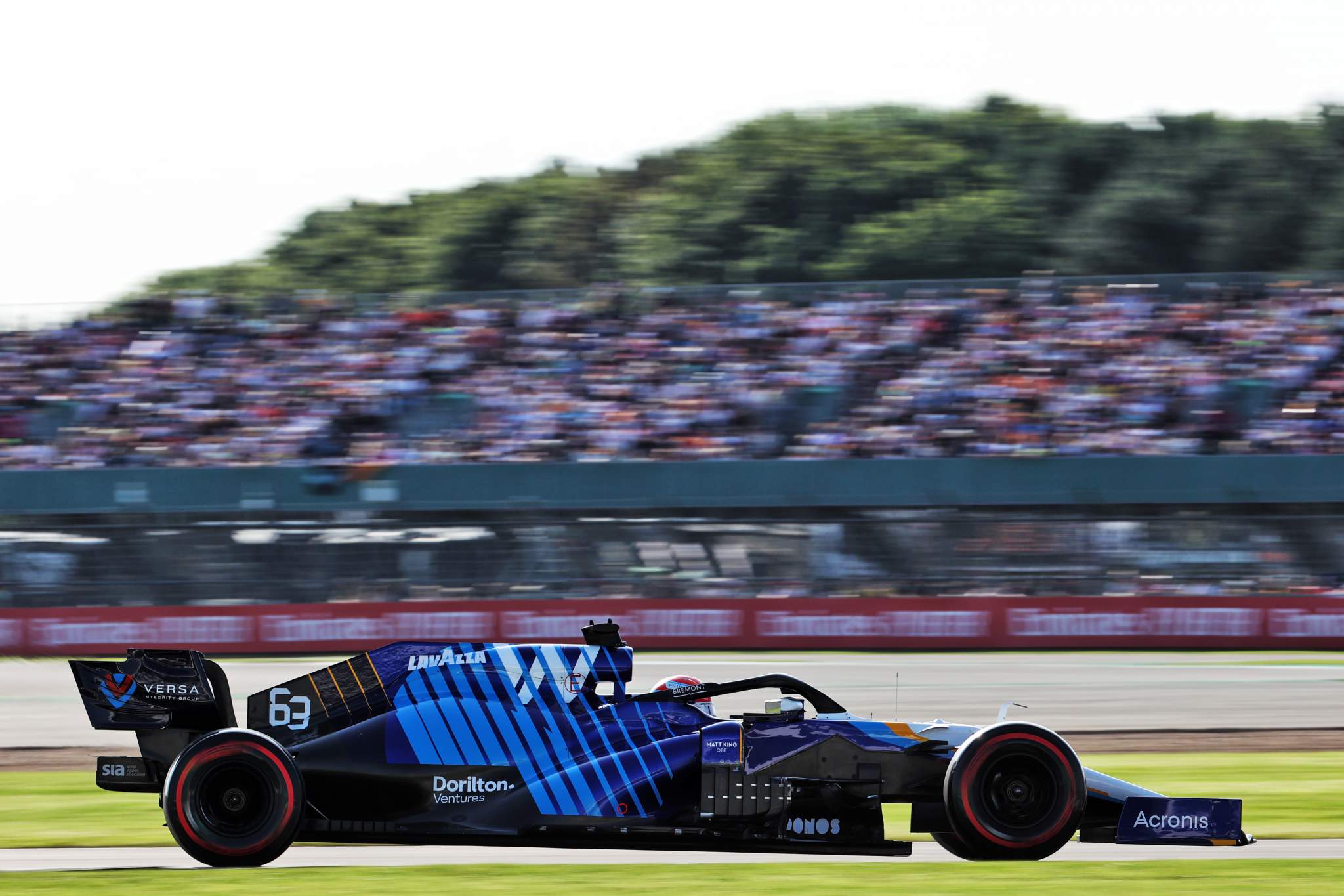 Motor Racing Formula One World Championship British Grand Prix Practice Day Silverstone, England