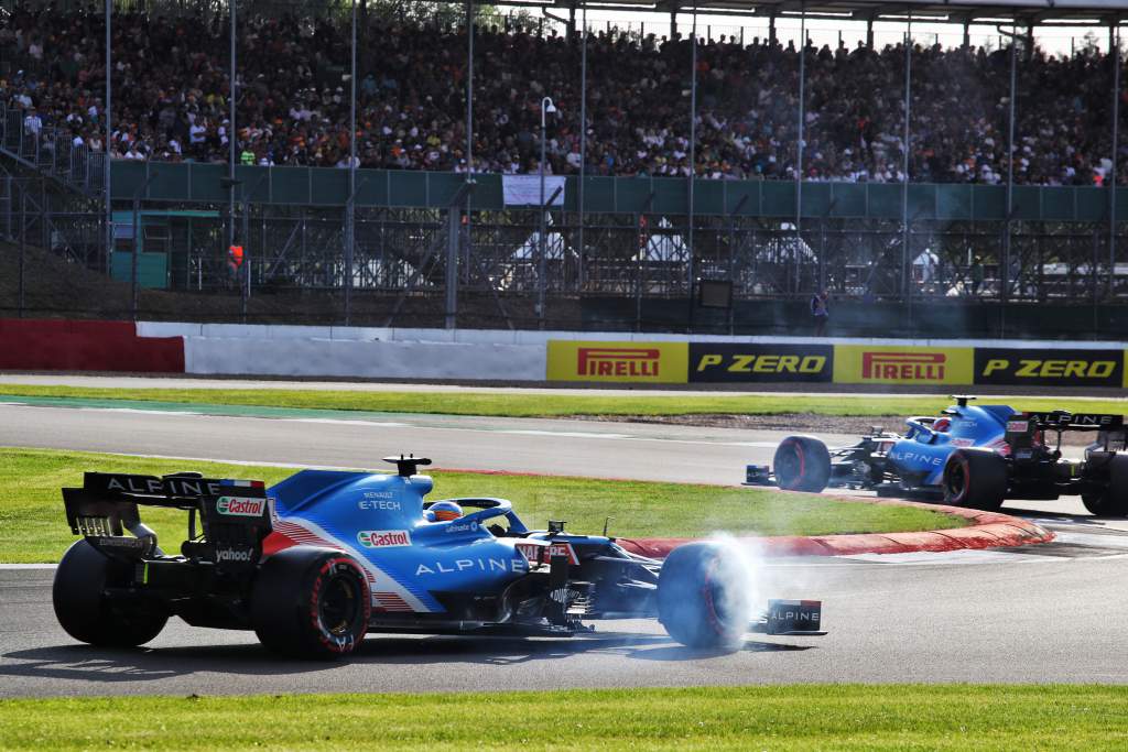 Fernando Alonso Alpine British Grand Prix 2021 Silverstone