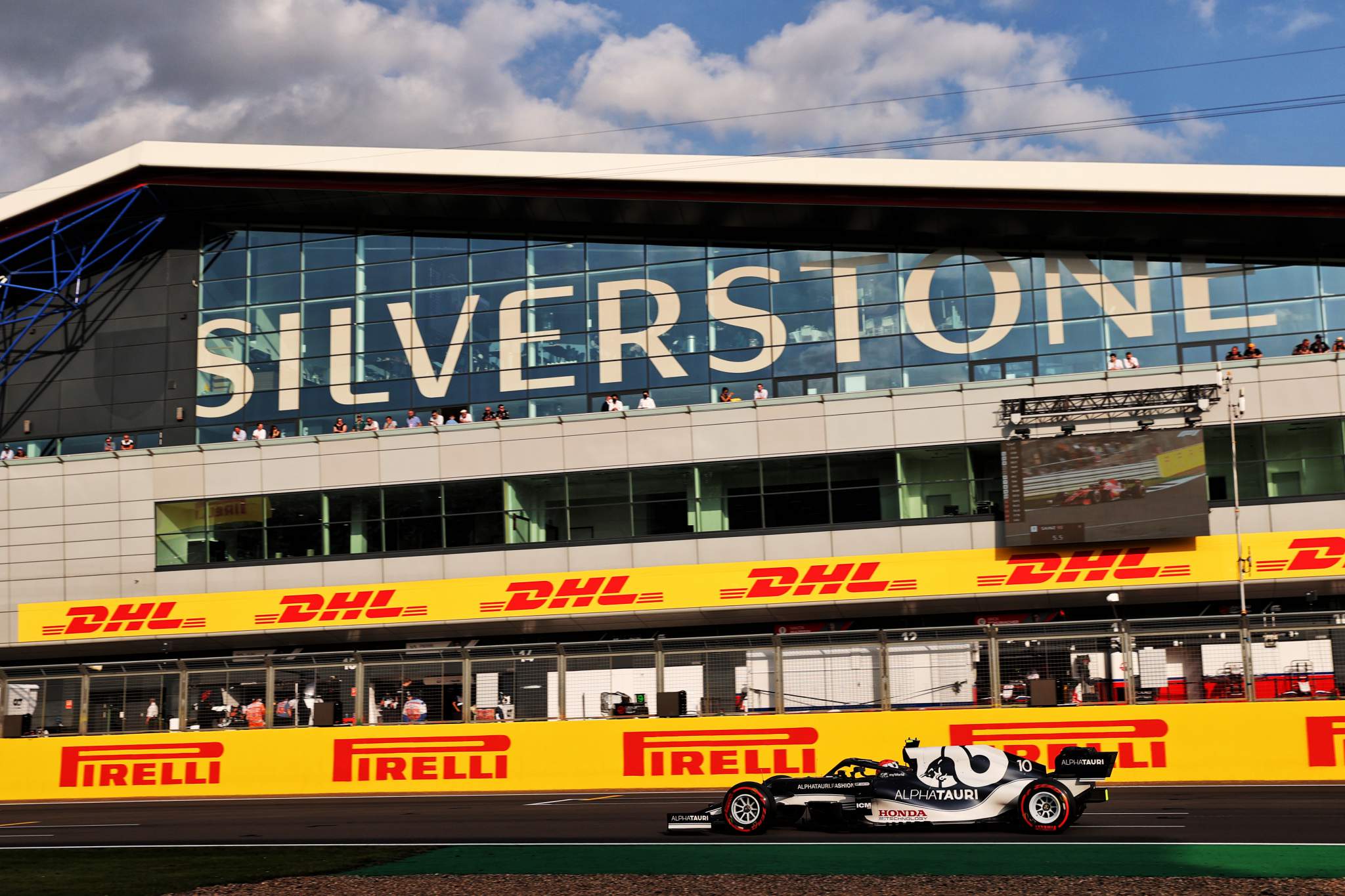 Motor Racing Formula One World Championship British Grand Prix Practice Day Silverstone, England