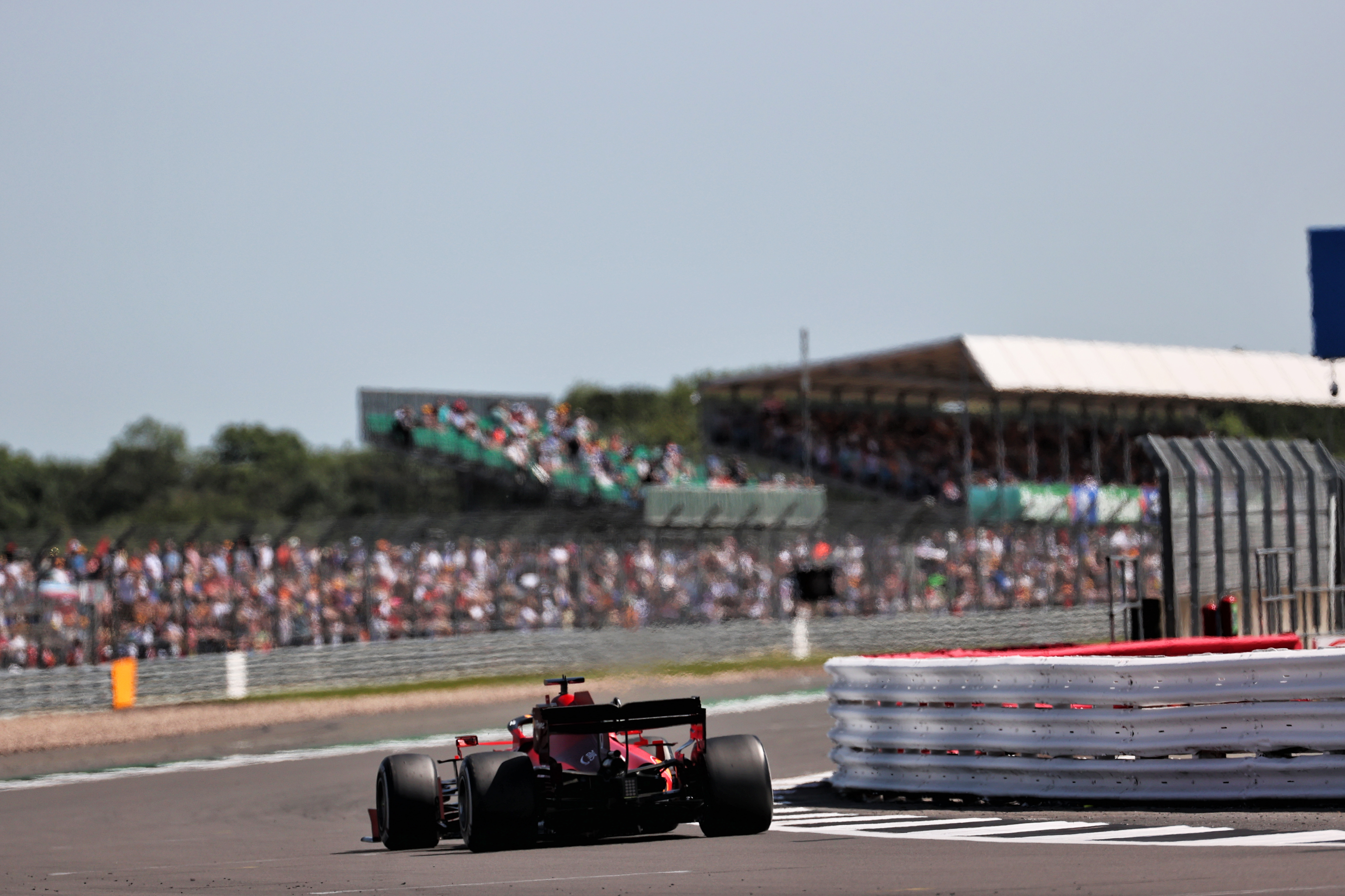 Motor Racing Formula One World Championship British Grand Prix Qualifying Day Silverstone, England