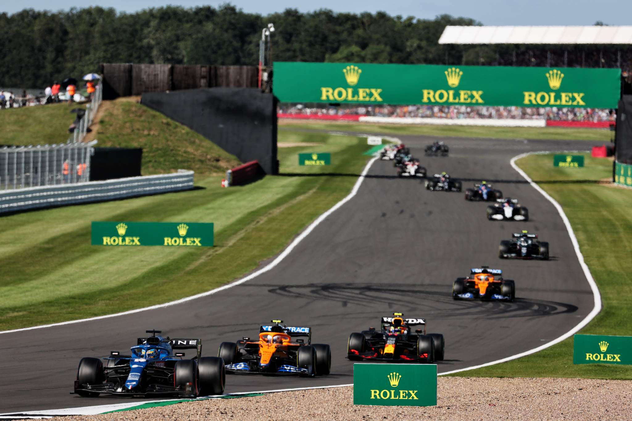 Motor Racing Formula One World Championship British Grand Prix Qualifying Day Silverstone, England