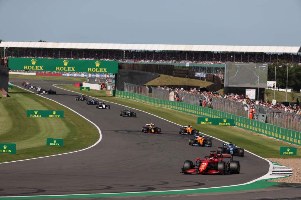 Motor Racing Formula One World Championship British Grand Prix Qualifying Day Silverstone, England