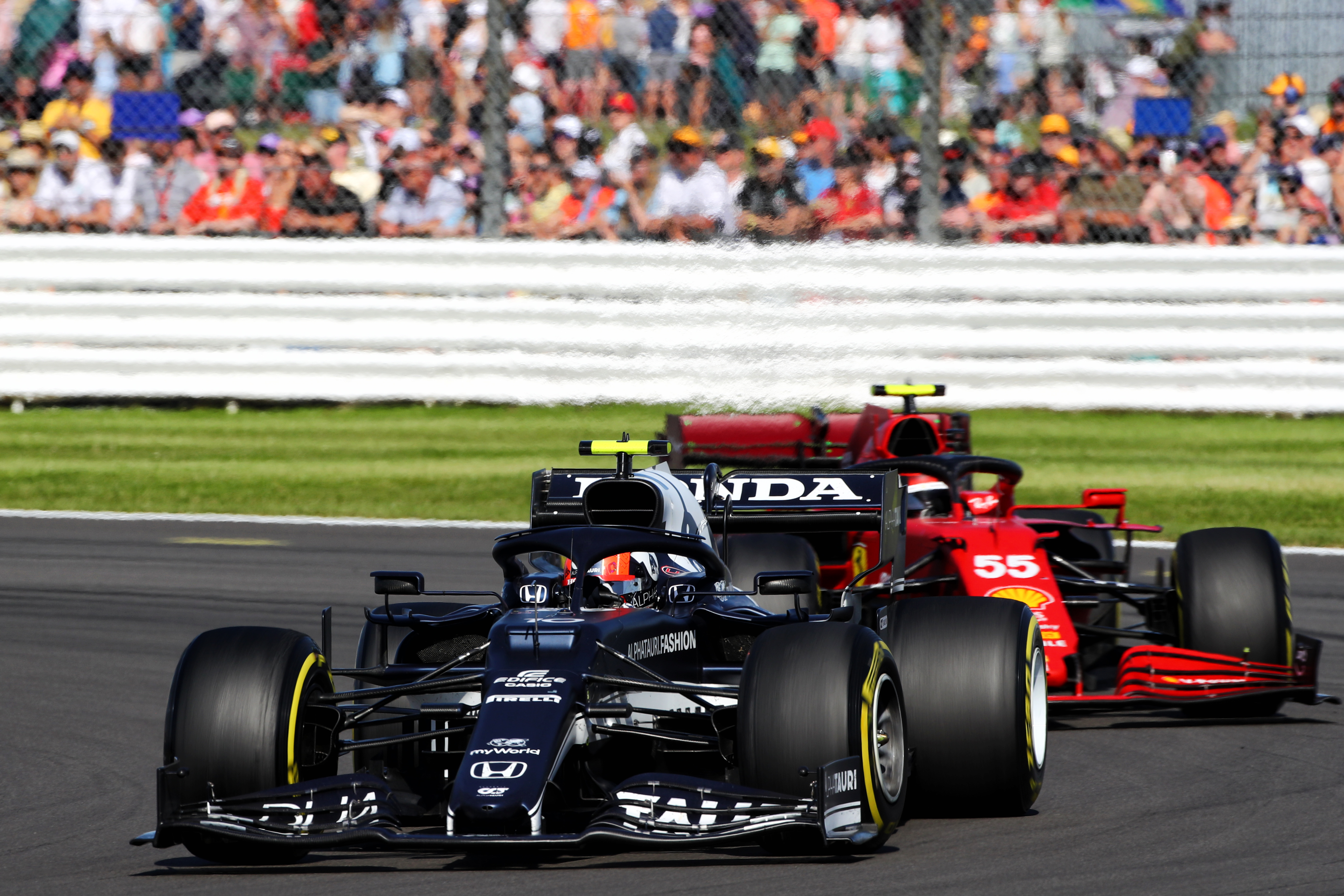 Motor Racing Formula One World Championship British Grand Prix Qualifying Day Silverstone, England