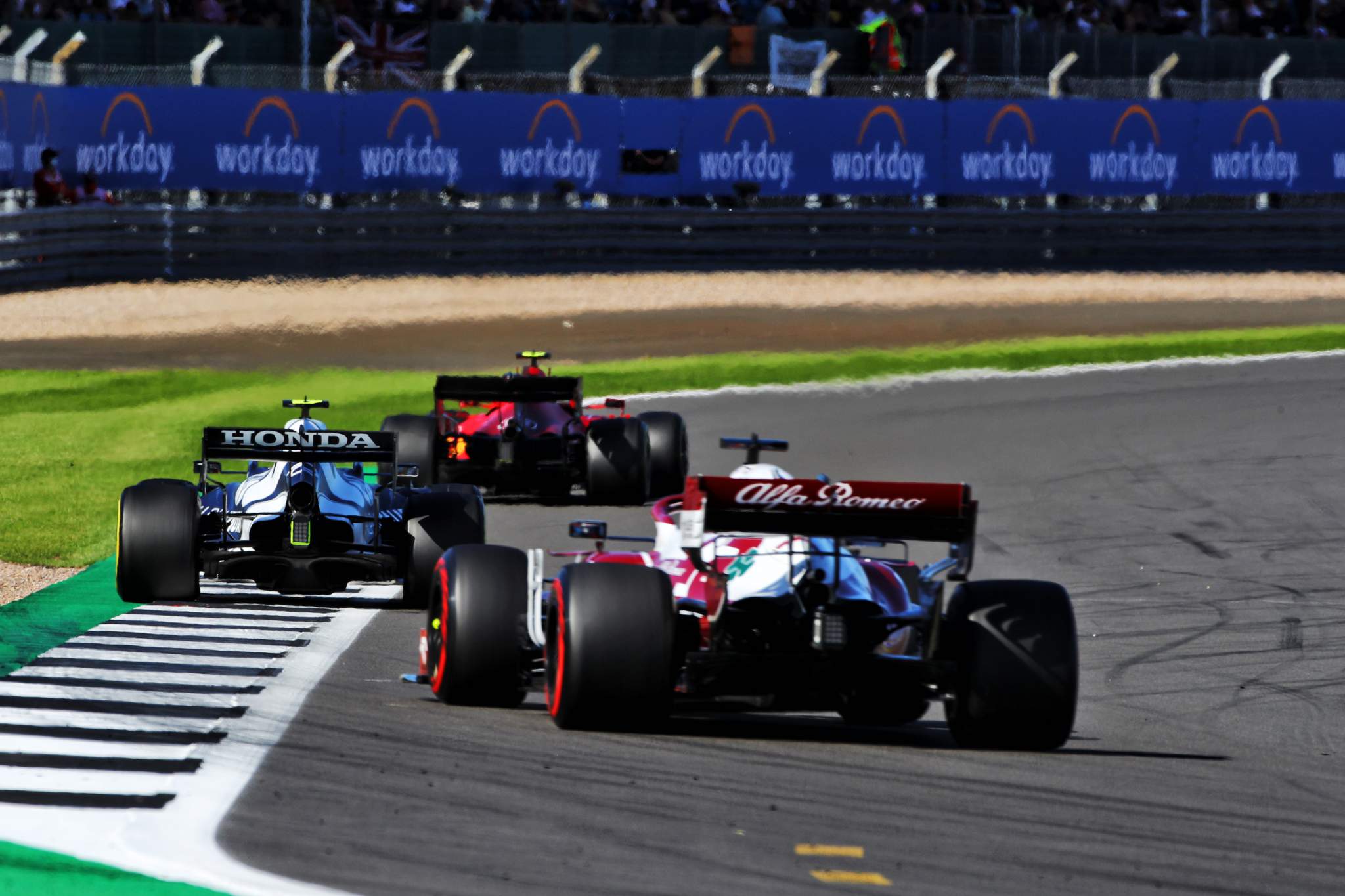 Motor Racing Formula One World Championship British Grand Prix Qualifying Day Silverstone, England