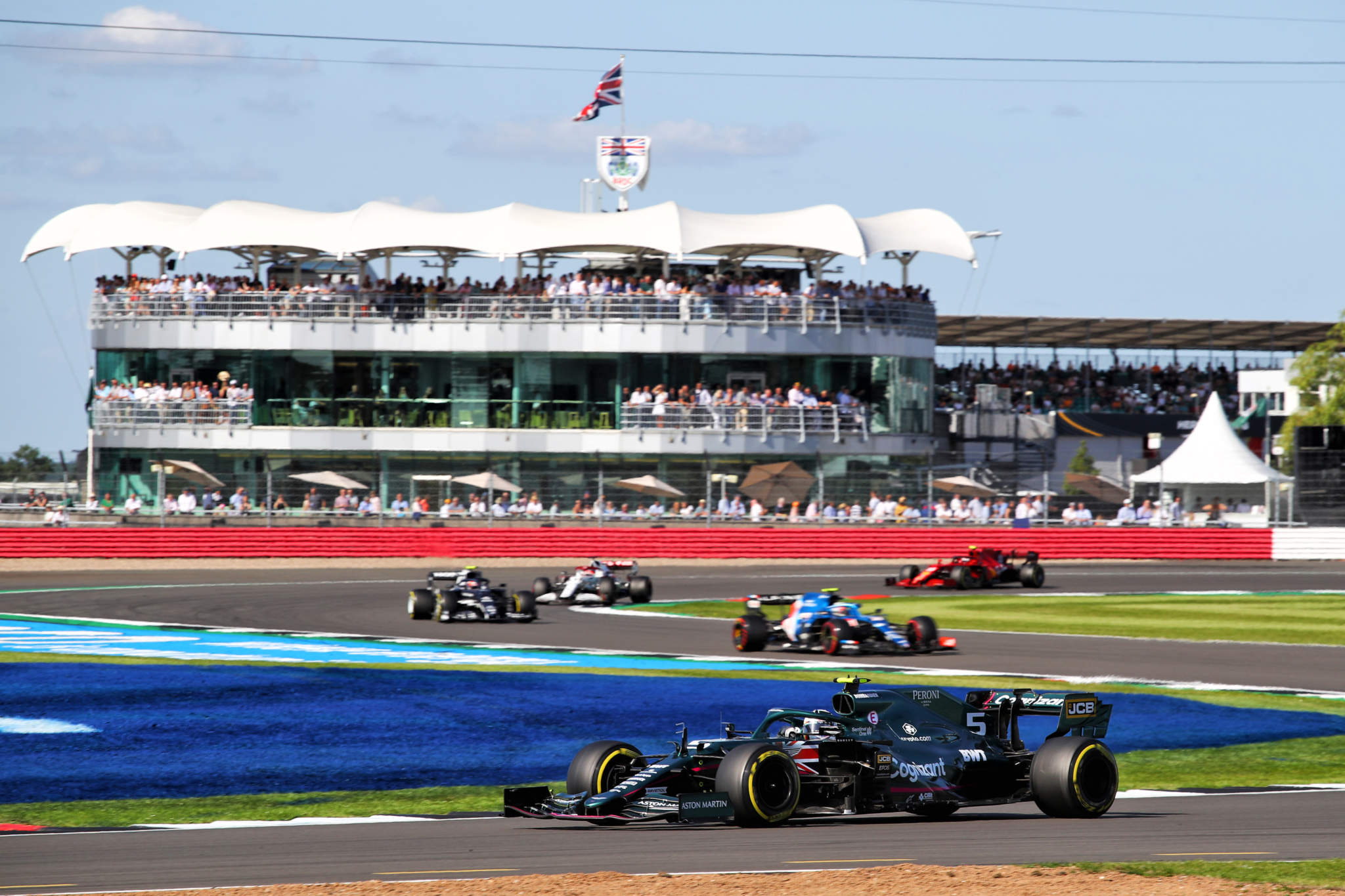 Motor Racing Formula One World Championship British Grand Prix Qualifying Day Silverstone, England