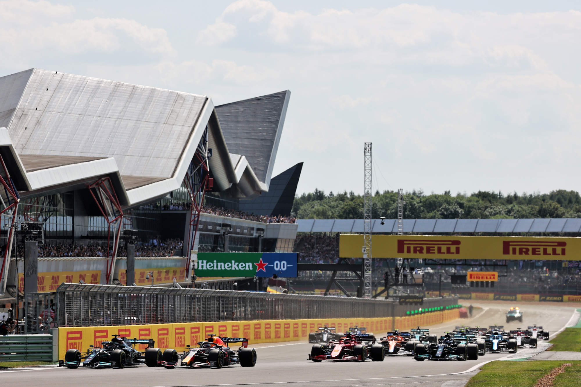 Motor Racing Formula One World Championship British Grand Prix Race Day Silverstone, England