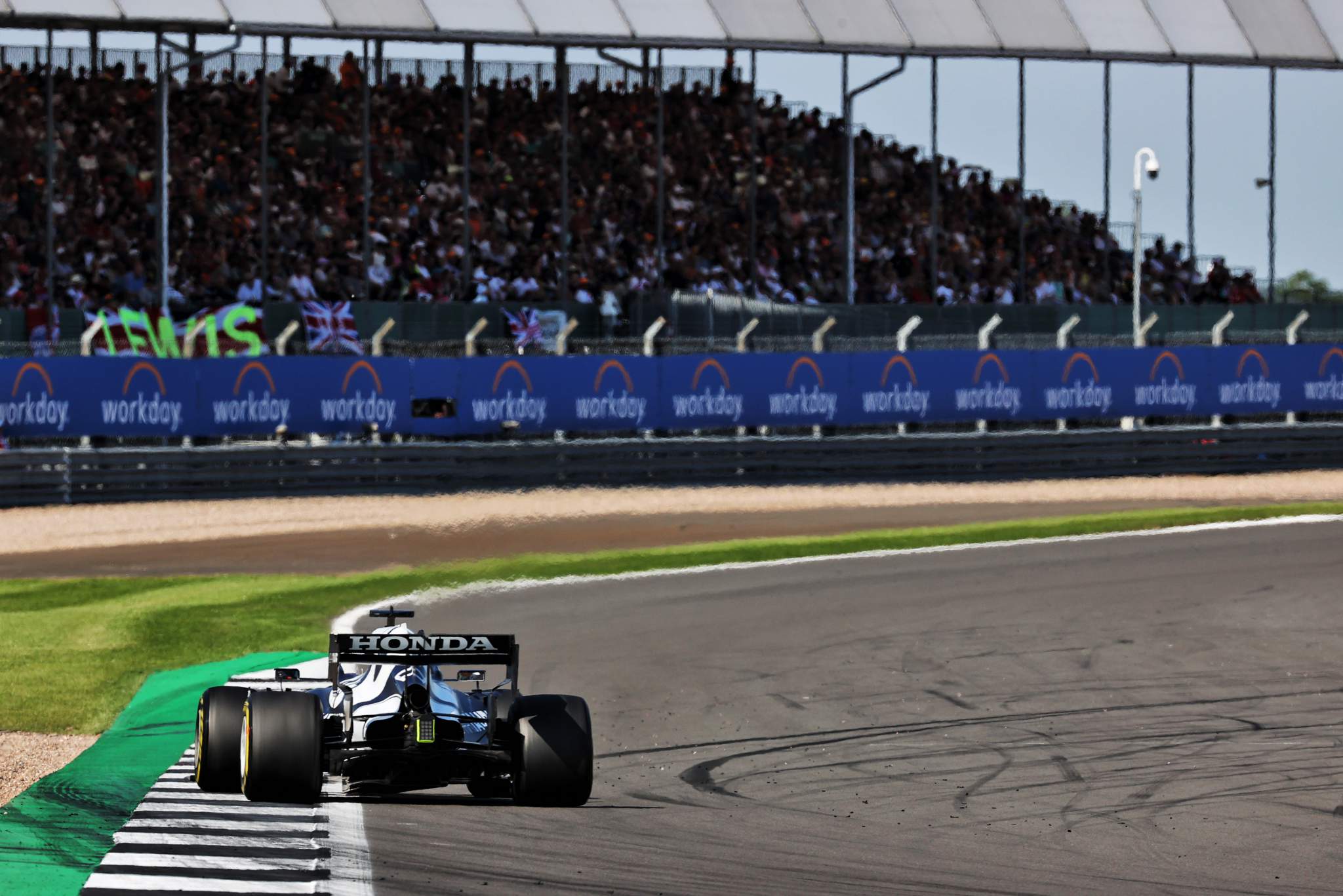 Motor Racing Formula One World Championship British Grand Prix Race Day Silverstone, England