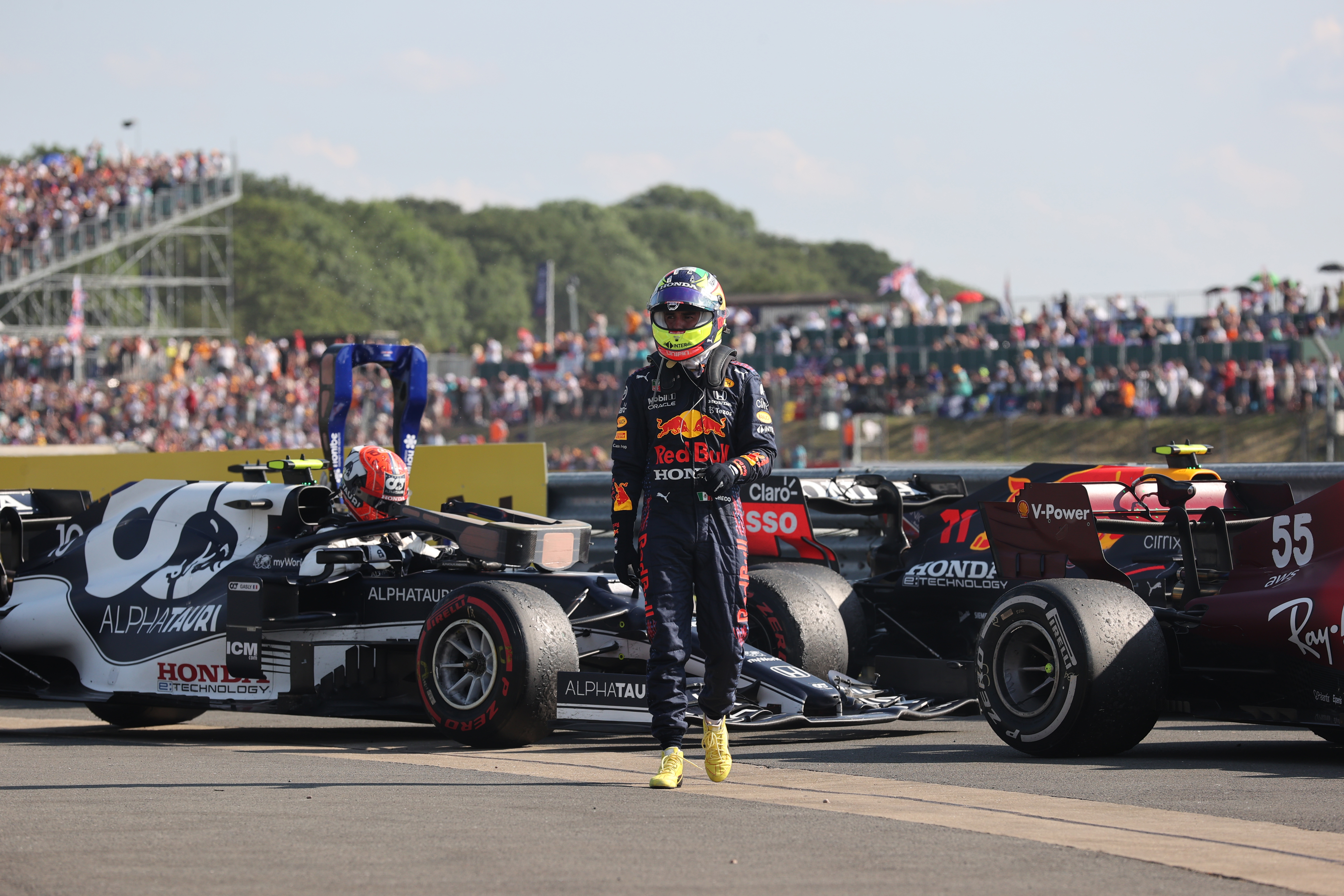 Motor Racing Formula One World Championship British Grand Prix Race Day Silverstone, England