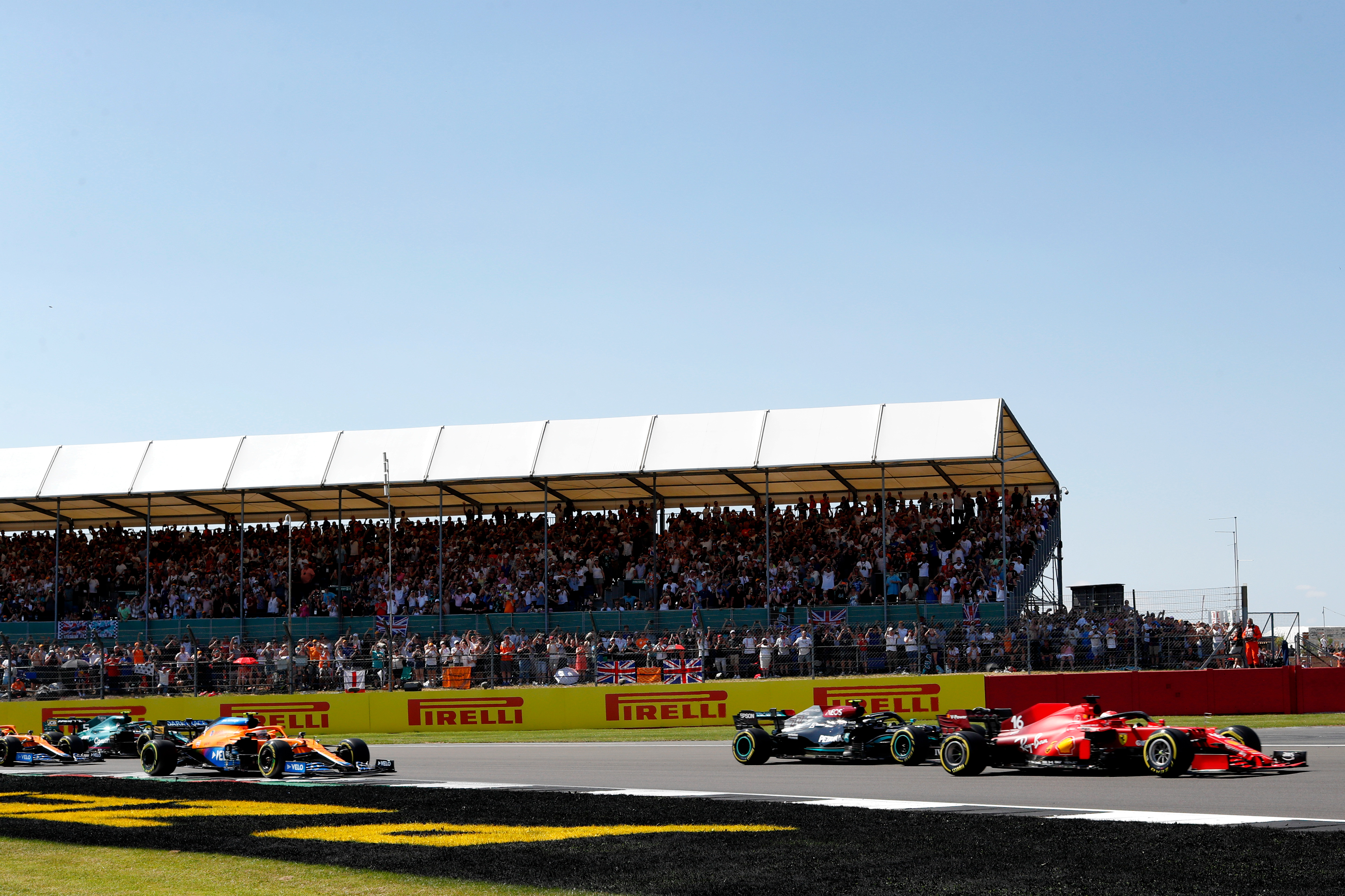 Motor Racing Formula One World Championship British Grand Prix Race Day Silverstone, England