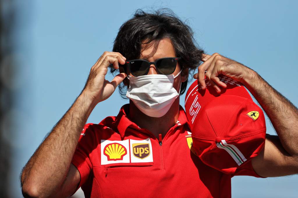 Carlos Sainz Ferrari F1 Hungary
