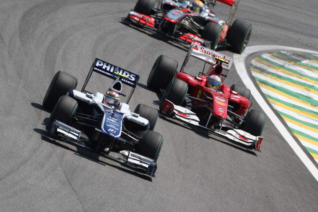 Nico Hulkenberg Williams Brazilian Grand Prix 2010 Interlagos