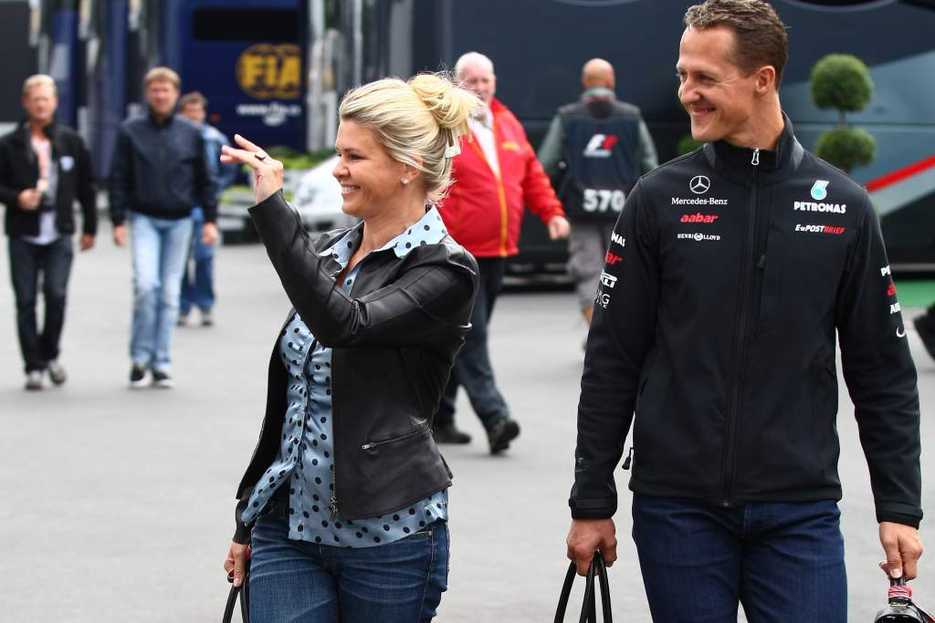 Corinna and Michael Schumacher 2012