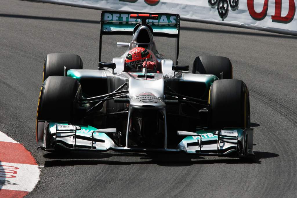 Michael Schumacher Mercedes Monaco Grand Prix 2012