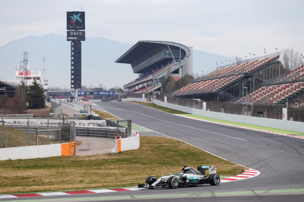 Nico Rosberg Mercedes F1 testing