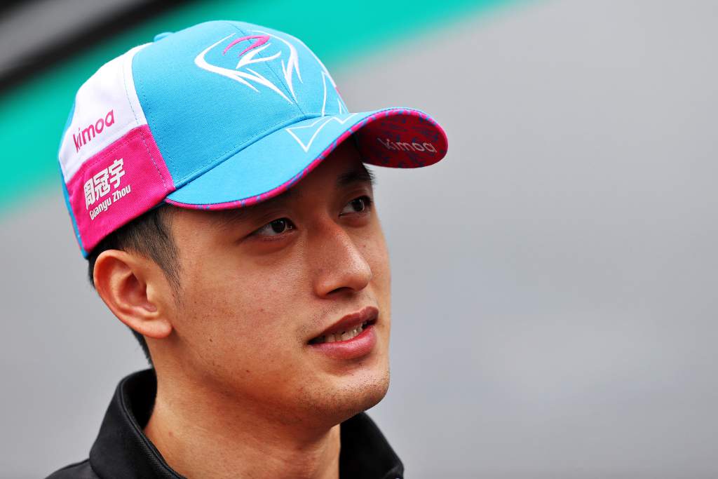 Guanyu Zhou Alpine F1 Austrian GP