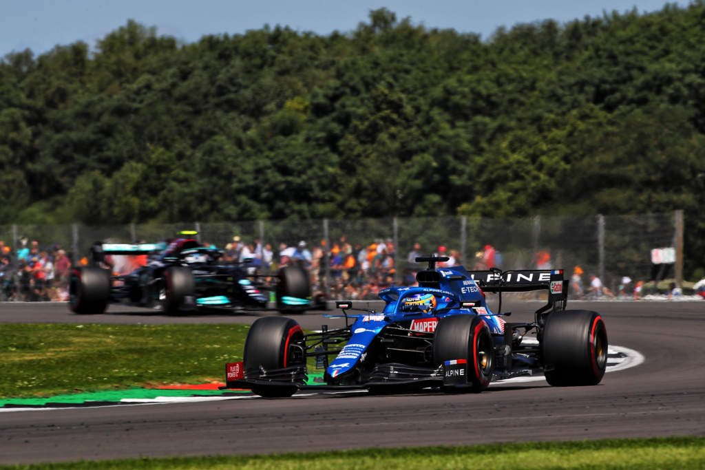 Fernando Alonso Alpine F1 British GP sprint