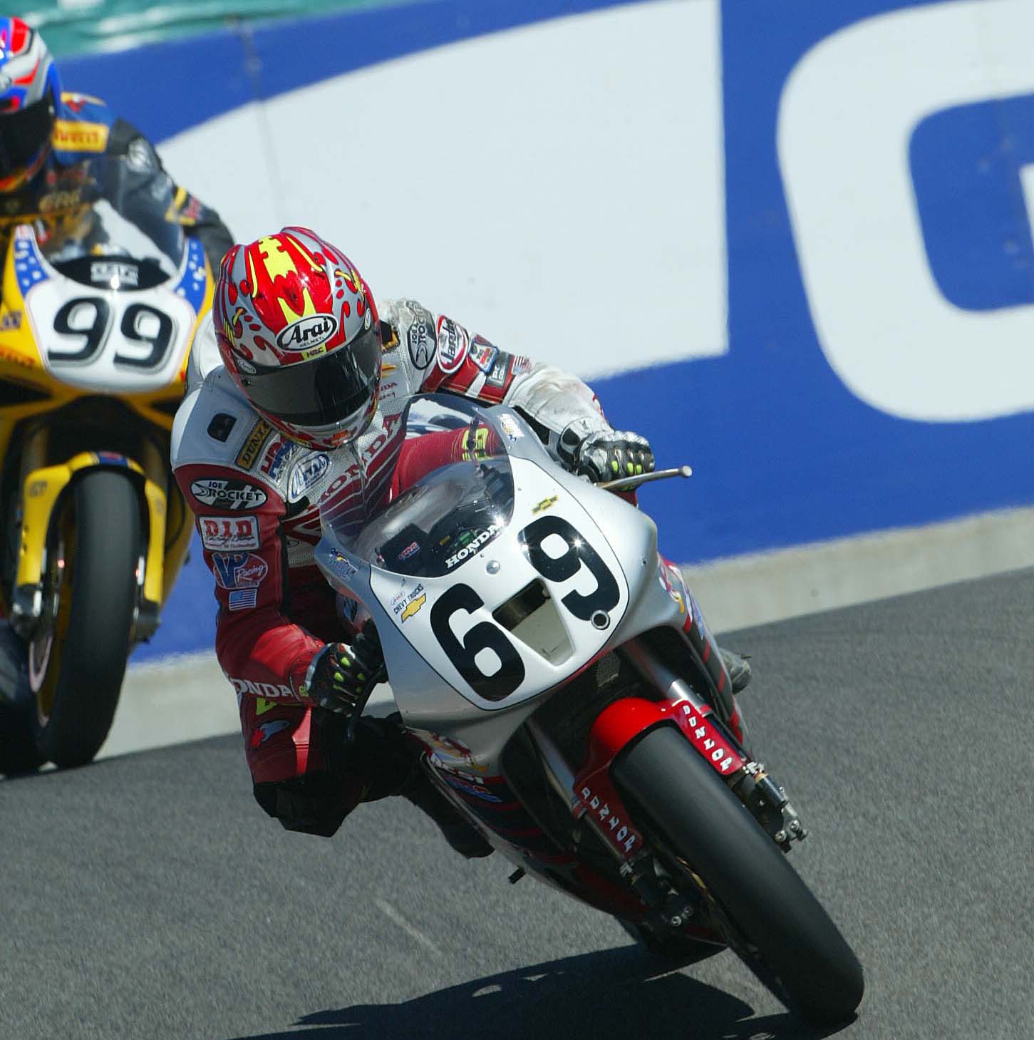 Nicky Hayden Laguna Seca World Superbike 2002