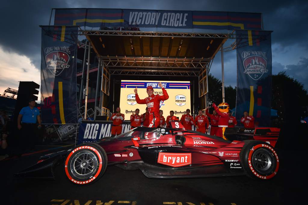 Ericsson gets crazy IndyCar win despite early aerial shunt