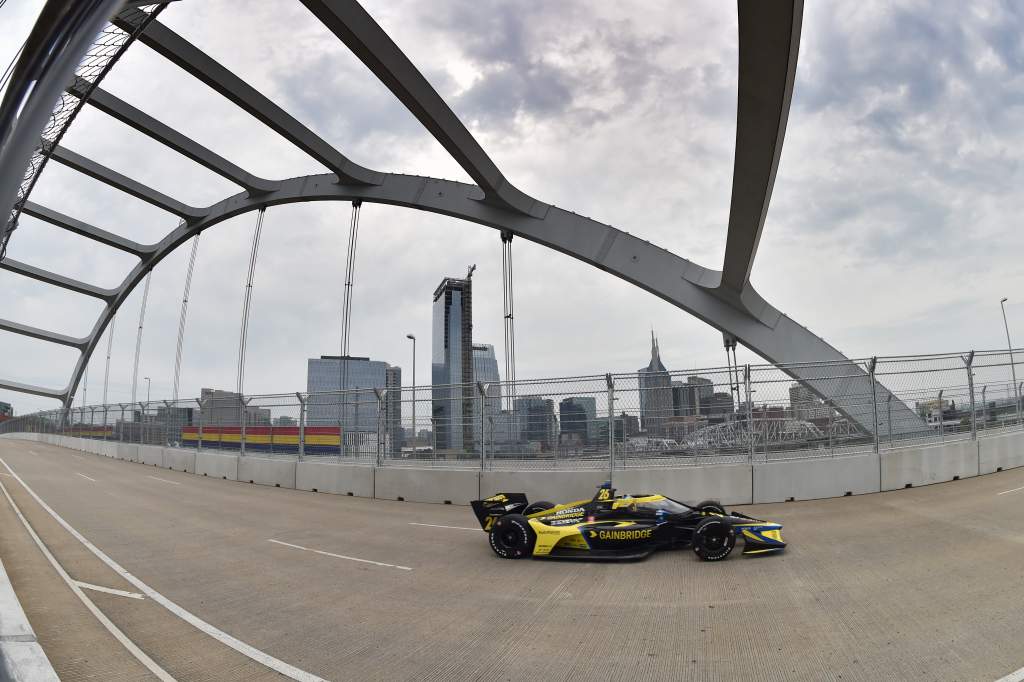 Herta fastest as Nashville circuit makes IndyCar debut