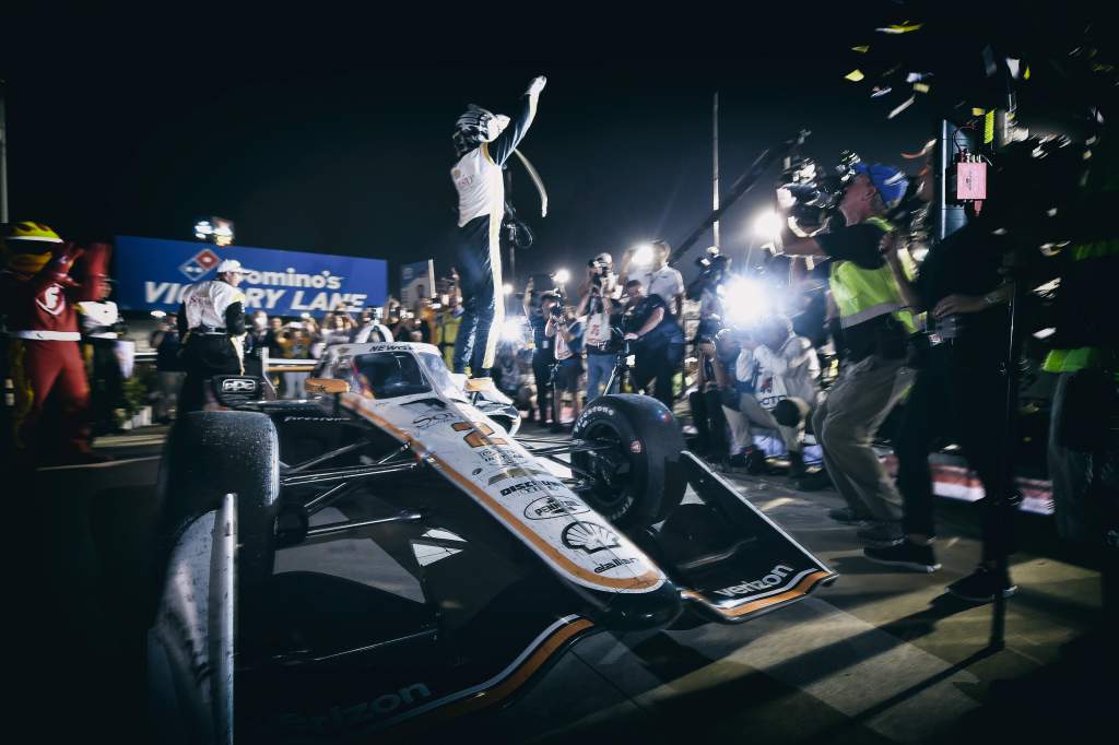 Newgarden wins at Gateway, O’Ward takes championship lead