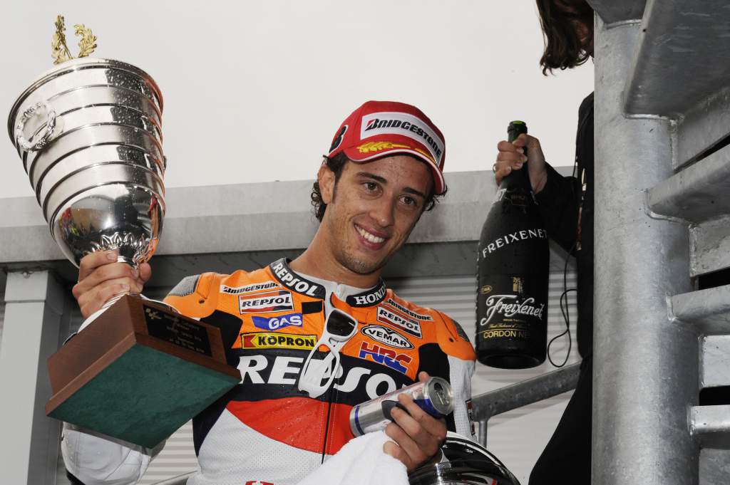 Andrea Dovizioso wins Donington Park MotoGP 2009