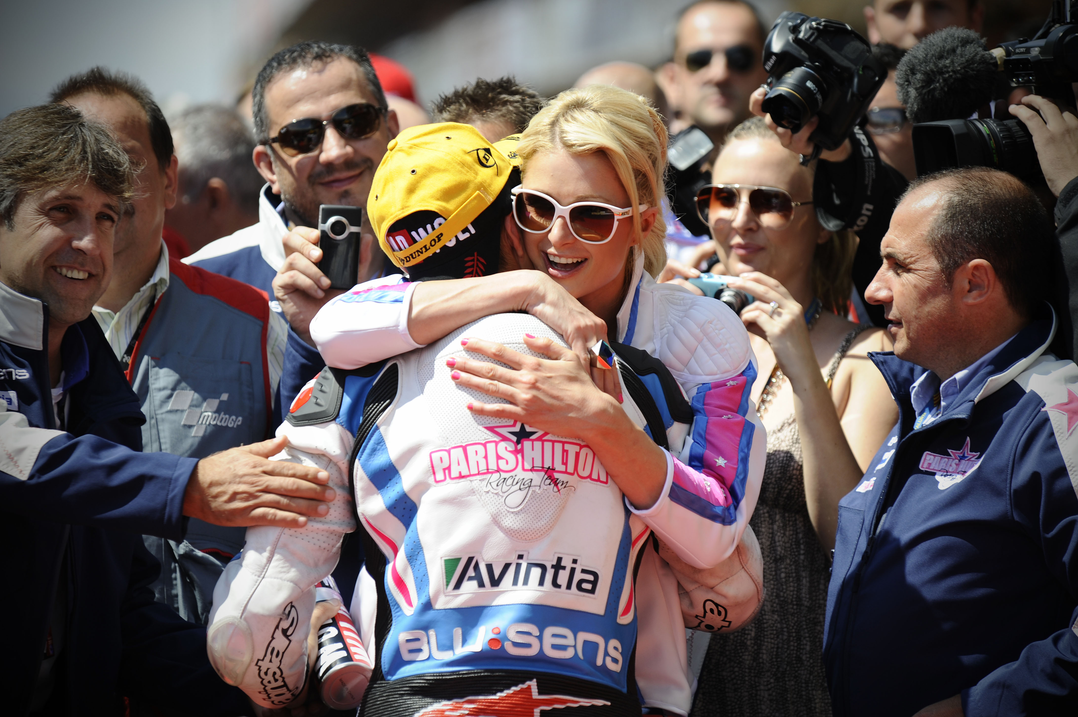 Maverick Vinales Paris Hilton 2011