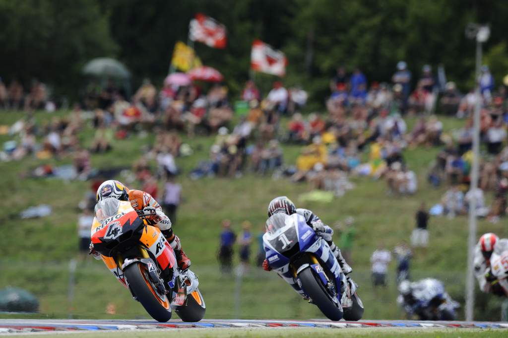 Andrea Dovizioso Honda Brno MotoGP 2011