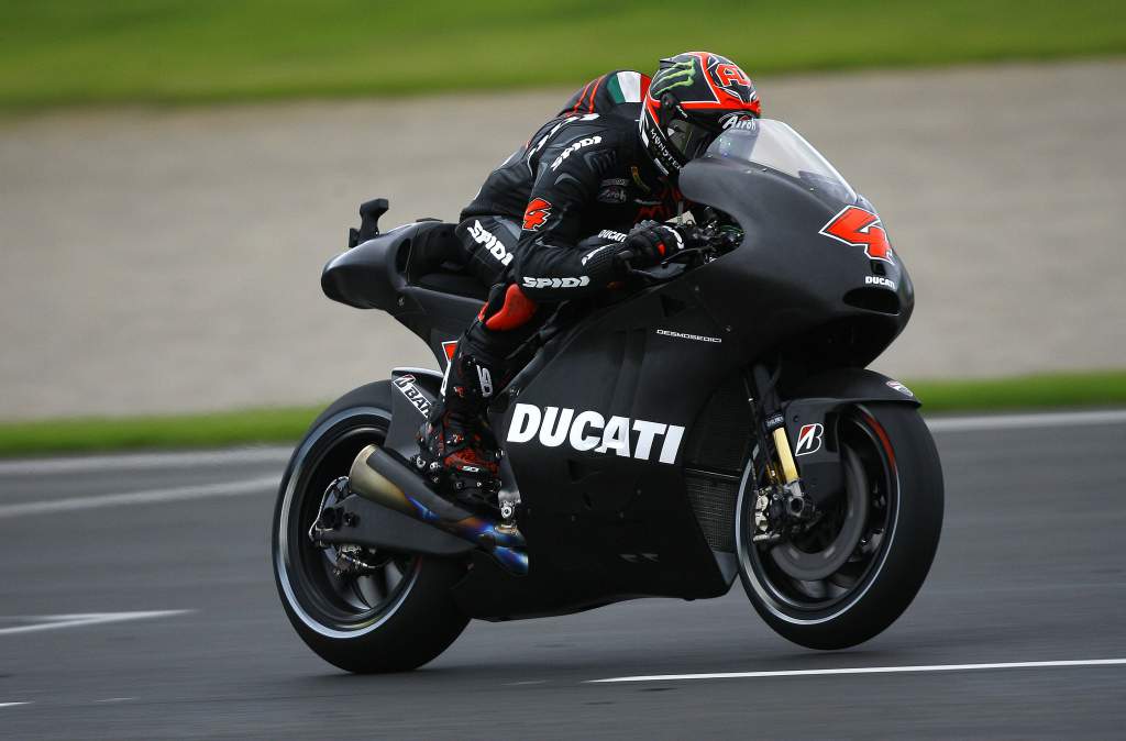 Andrea Dovizioso Ducati Valencia MotoGP testing 2012