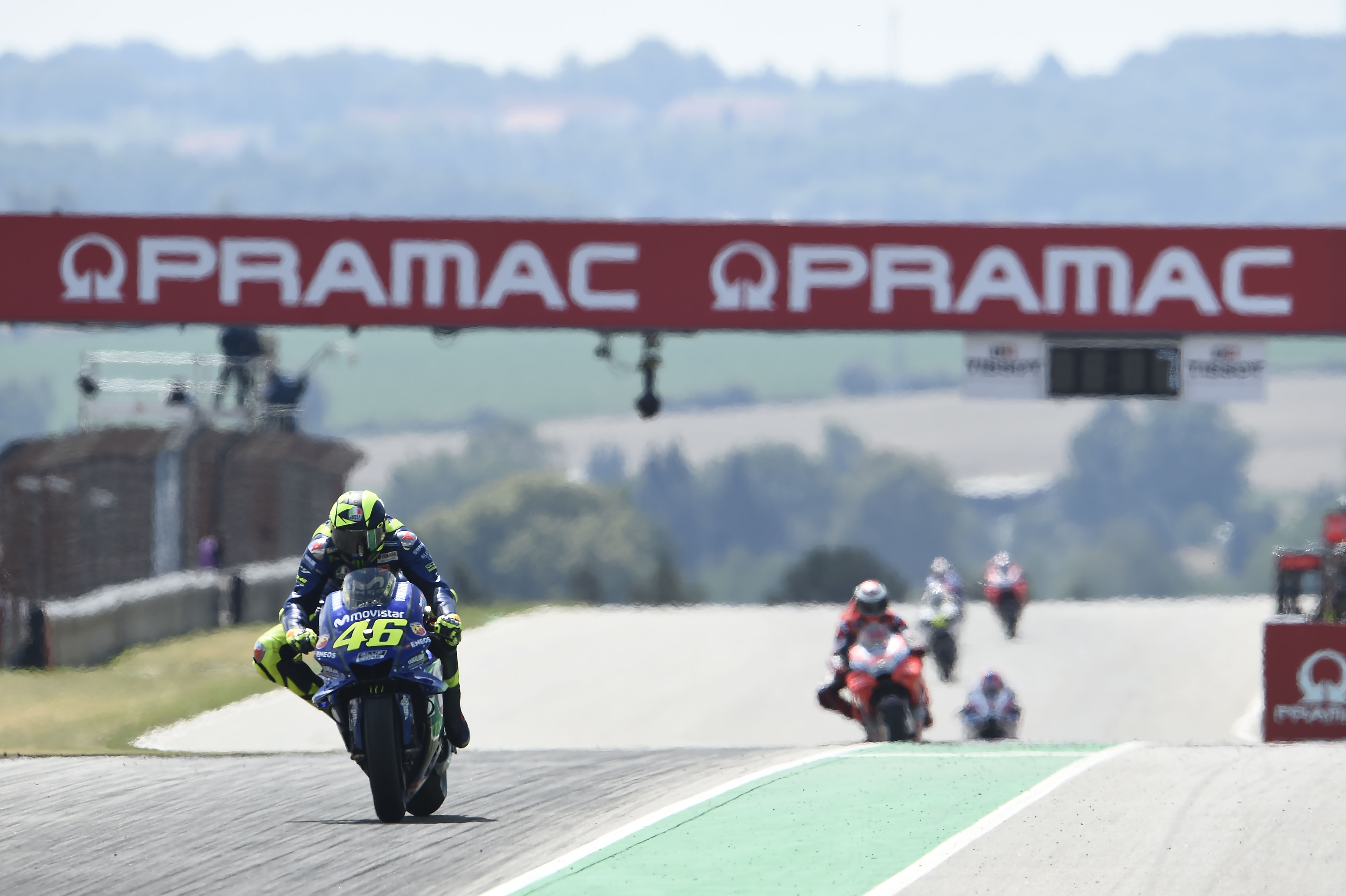 Valentino Rossi Yamaha Sachsenring MotoGP 2018