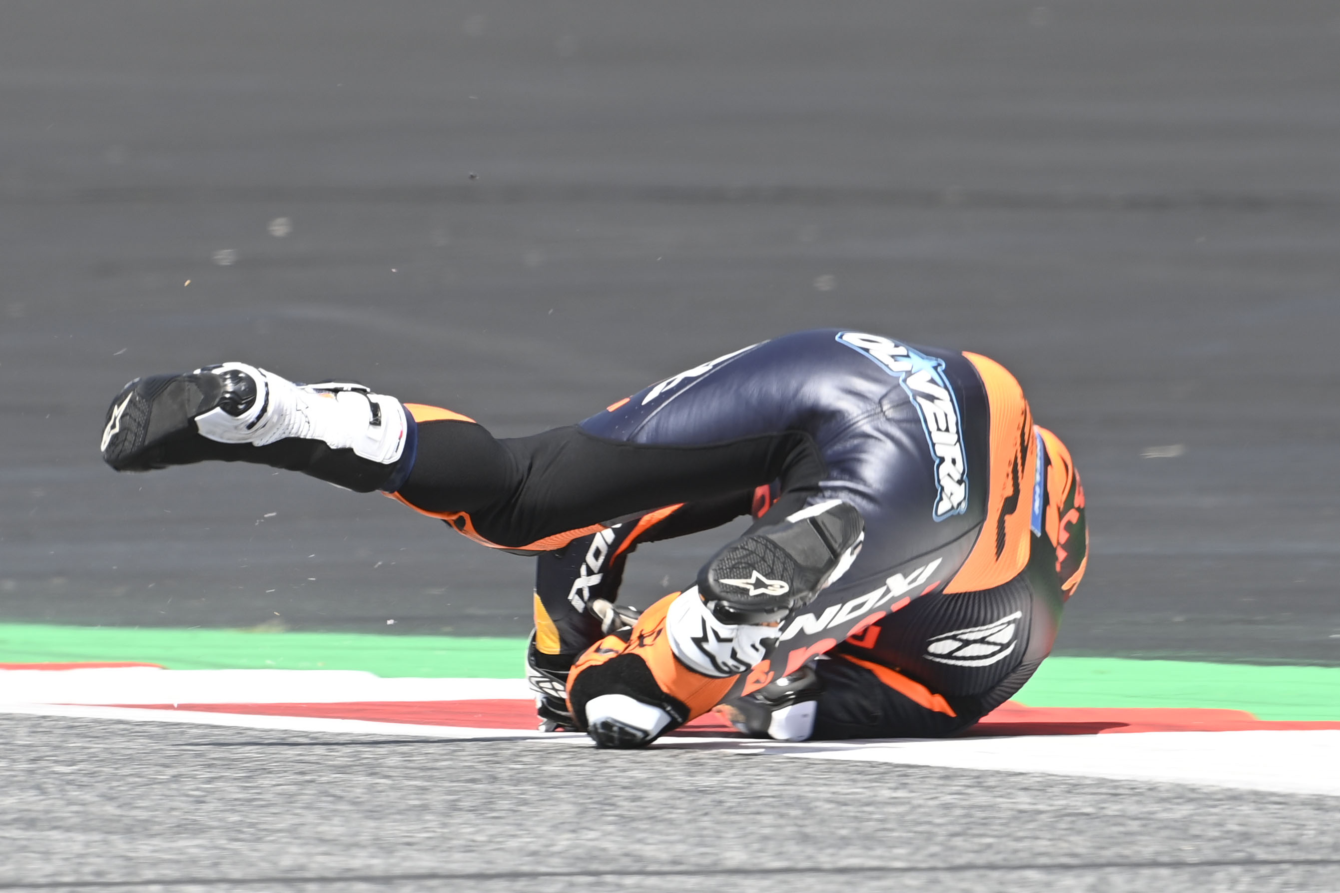 Miguel Oliveira KTM crash Styrian Grand Prix MotoGP practice 2021
