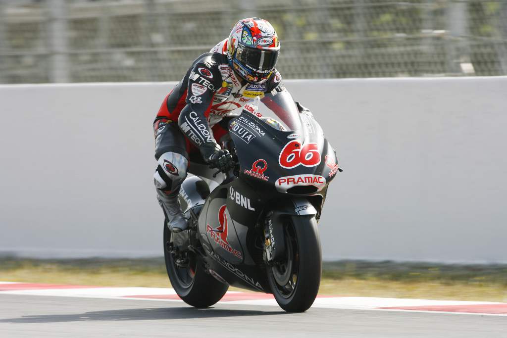 Alex Hofmann Pramac Ducati Barcelona MotoGP 2005